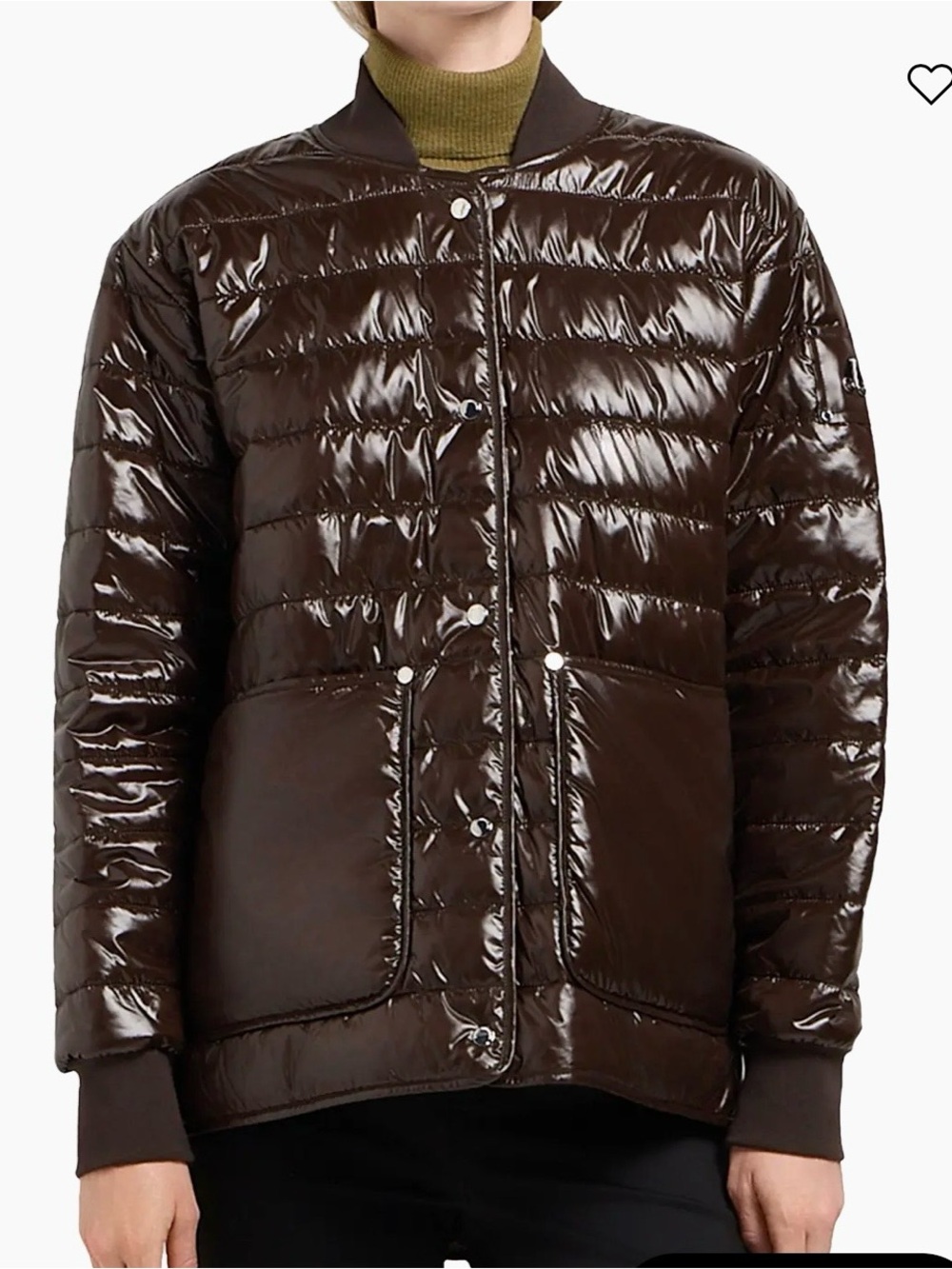 Moose knuckles eden liner jacket unisex coat in espresso